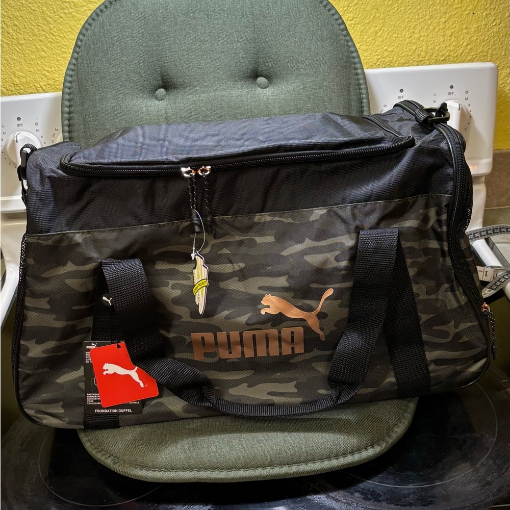 NWT Puma Foundation Duffel gym tote luggage carry on bag weekender - Picture 11 of 15